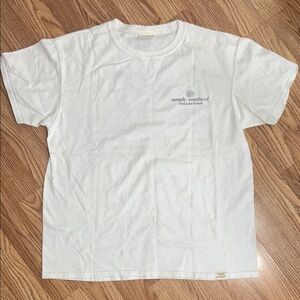 EUC Simply Southern Classic White Short Sleeve Tee